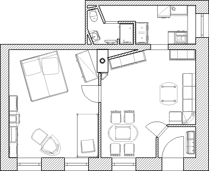 Grundriss Ferienwohnung